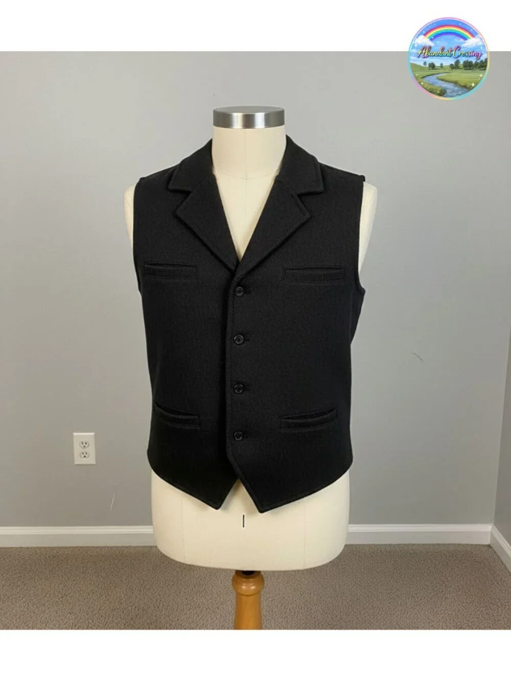 Mens Tweed Vest Herringbone Waistcoat Polyester Wool Blend Business Wedding